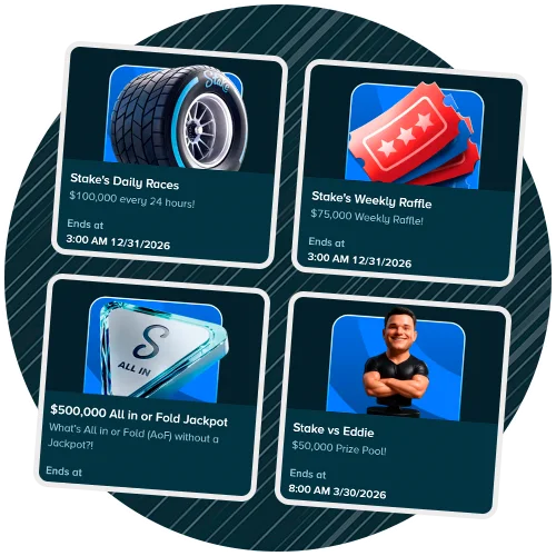 Claim your bonuses at Stake sportsbook today.