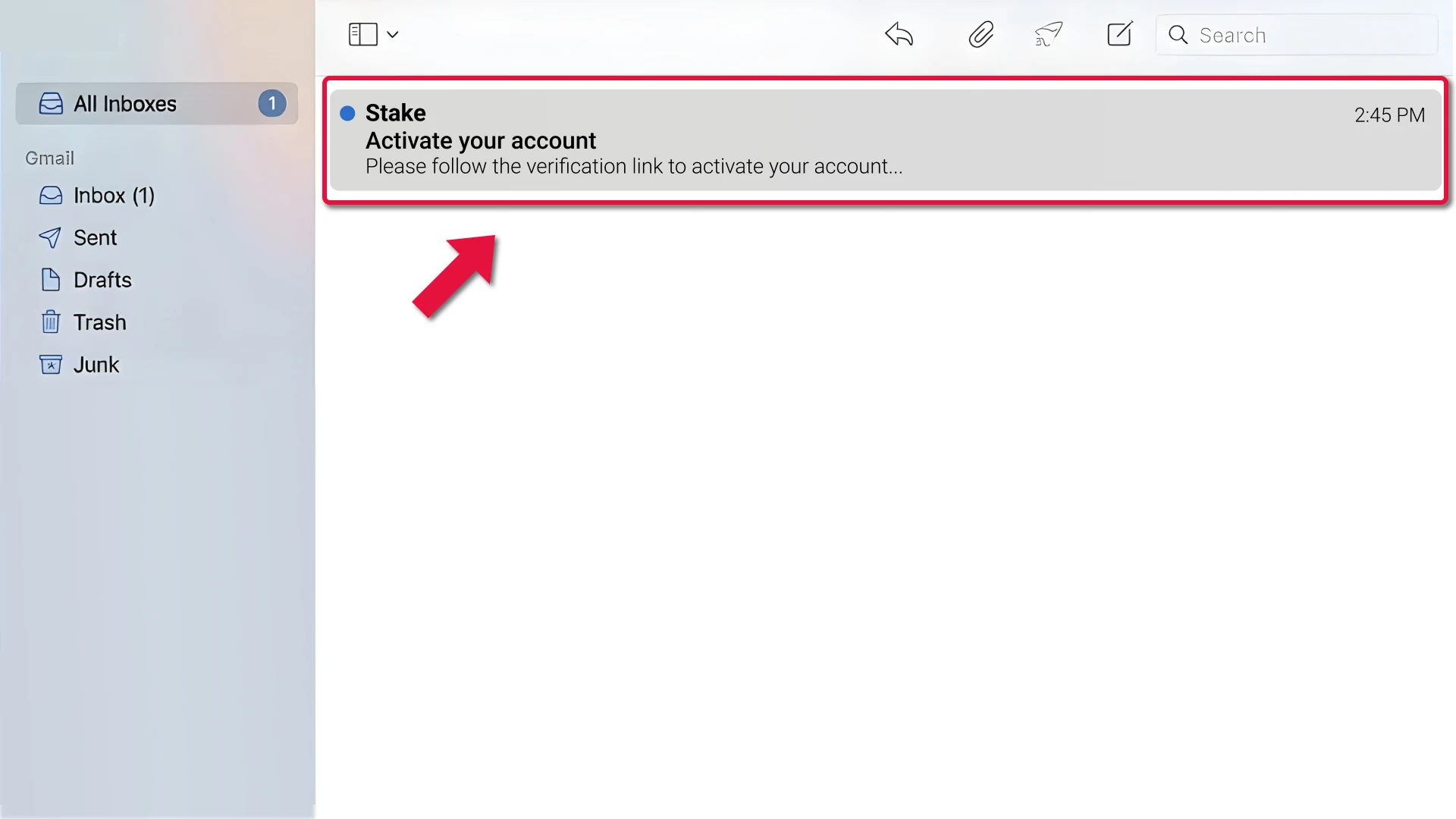 Verify your profile to start betting on e-sports securely with Stake.