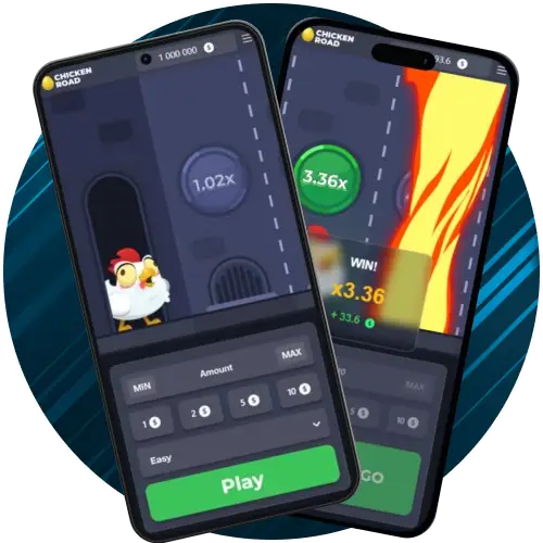 Experience full mobile compatibility while playing the dynamic Stake Chicken Road game on smartphones.