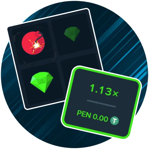 Receive instant results right after making a choice in Stake game.